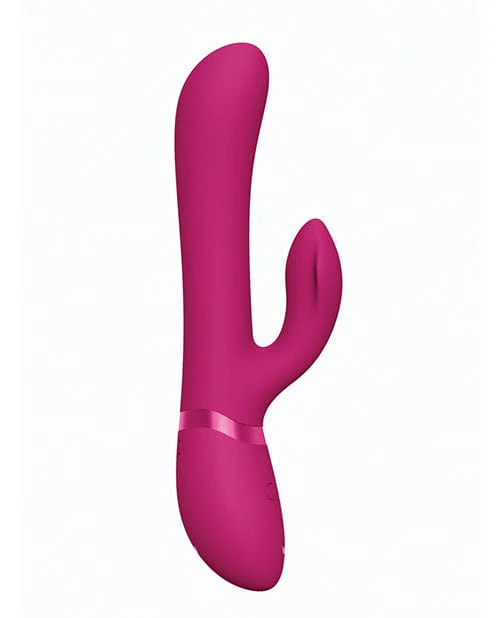 Shots Vive Chou G-Spot Rabbit with Interchangeable Clitoral Attachments - Pink - Image 4