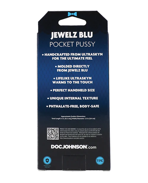Signature Strokers ULTRASKYN Pocket Pussy - Jewelz Blu, Vanilla - Image 2