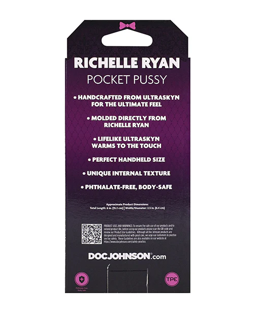 Signature Strokers ULTRASKYN Pocket Pussy - Richelle Ryan, Vanilla - Image 4
