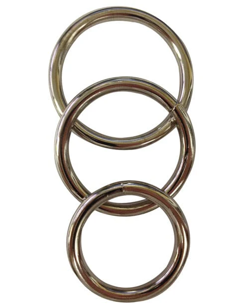Sportsheets Metal O Ring - Pack Of 3 - Image 2