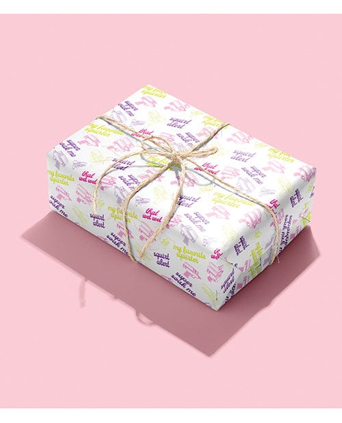 Squirt Alert Naughty Wrapping Paper - Image 2