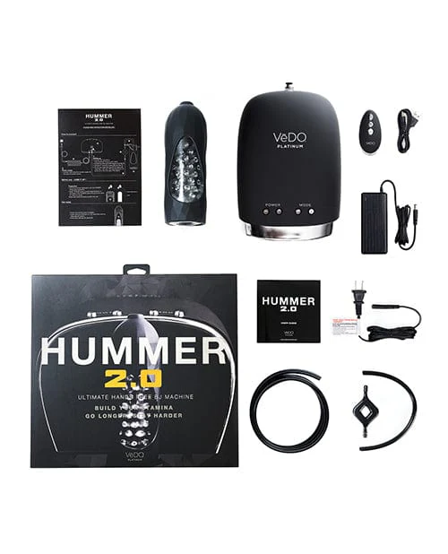 VeDO Hummer 2.0 Masturbator - Black - Image 3