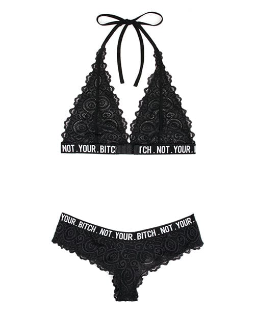 Vibes Not Your Bitch Bralette & Cheeky Panty - Image 4