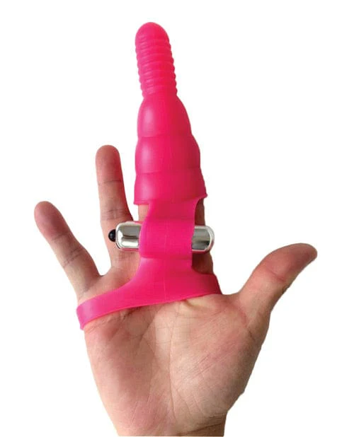 Wet Dreams Wrist Rider Finger Play Sleeve with Wrist Strap - Blue - Image 3